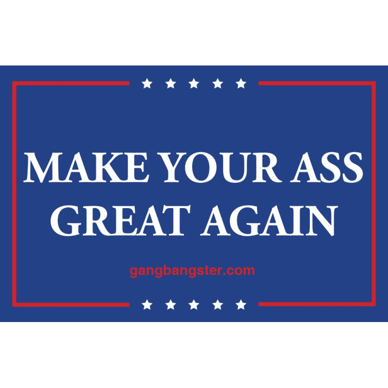 Generique Badge MAKE YOUR ASS GREAT AGAIN